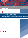 Download a Styromelt, Polystyrene Recycling Machine Brochure
